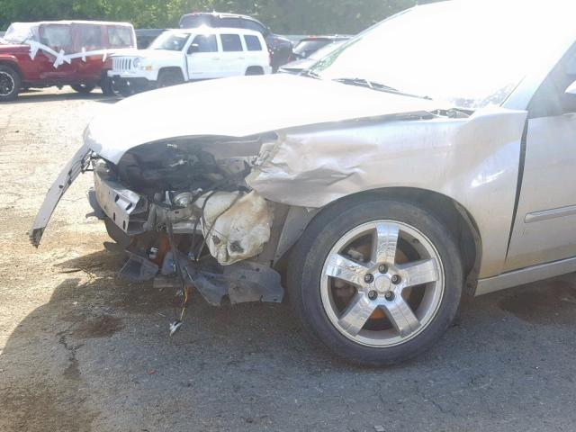 1G1ZU53856F152302 - 2006 CHEVROLET MALIBU LTZ ვერცხლისფერი ფოტო 9