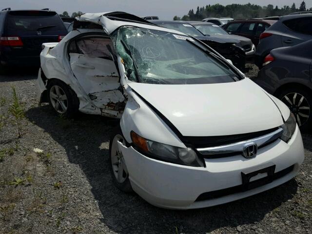 2HGFA169X8H022678 - 2008 HONDA CIVIC EXL WHITE photo 1