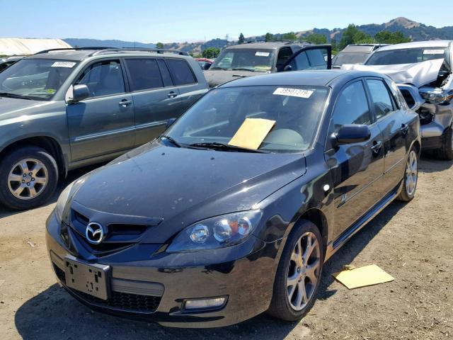 JM1BK344X91213269 - 2009 MAZDA 3 S BLACK photo 2