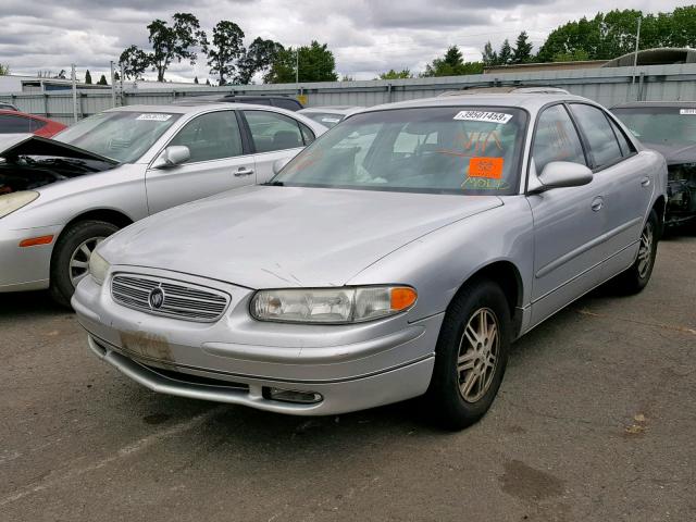 2G4WB52K531284231 - 2003 BUICK REGAL LS SILVER photo 2