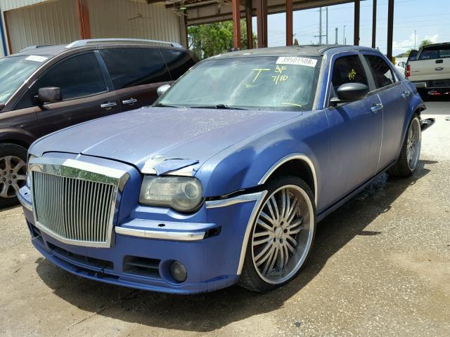 2C3JA53G25H144342 - 2005 CHRYSLER 300 TOURIN BLUE photo 2