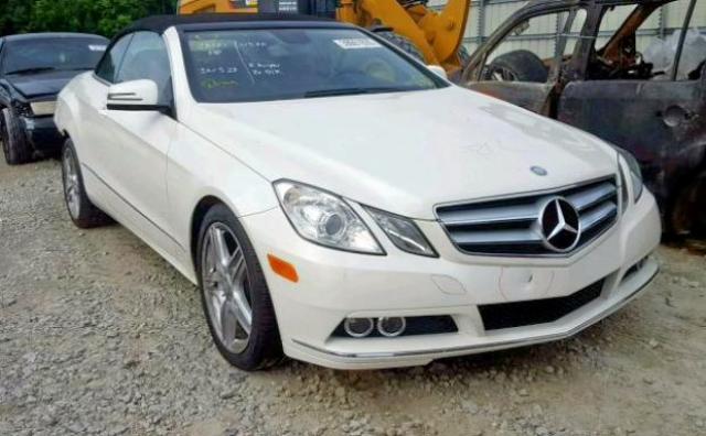 WDDKK5GF5BF077530 - 2011 MERCEDES-BENZ E 350 WHITE photo 1