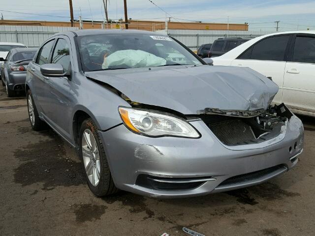 1C3CCBBBXDN614887 - 2013 CHRYSLER 200 TOURIN GRAY photo 1