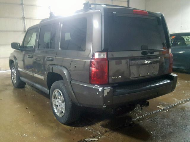 1J8HG48KX6C263737 - 2006 JEEP COMMANDER CHARCOAL photo 3