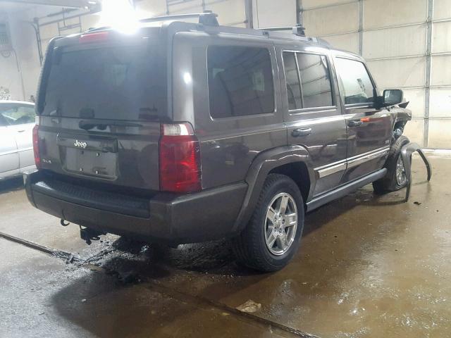 1J8HG48KX6C263737 - 2006 JEEP COMMANDER CHARCOAL photo 4