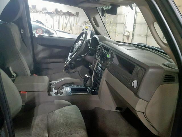 1J8HG48KX6C263737 - 2006 JEEP COMMANDER CHARCOAL photo 5