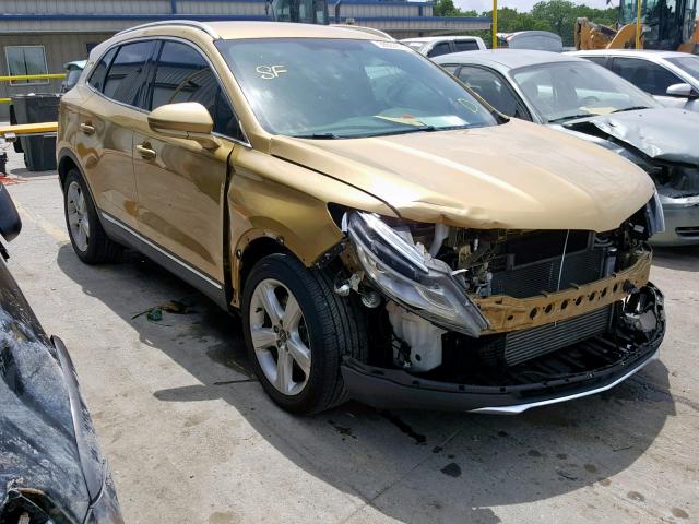 5LMCJ1A91FUJ02561 - 2015 LINCOLN MKC GOLD photo 1