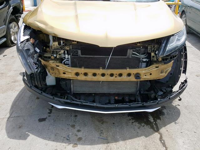 5LMCJ1A91FUJ02561 - 2015 LINCOLN MKC GOLD photo 9