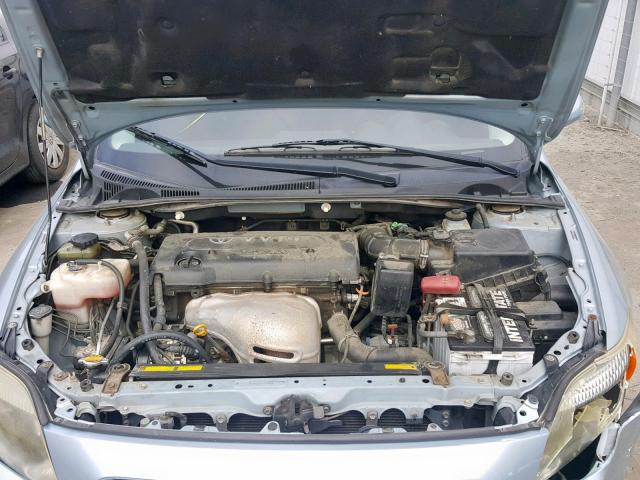 JTKDE177850057686 - 2005 TOYOTA SCION TC ლურჯი ფოტო 7