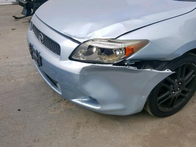 JTKDE177850057686 - 2005 TOYOTA SCION TC ლურჯი ფოტო 9