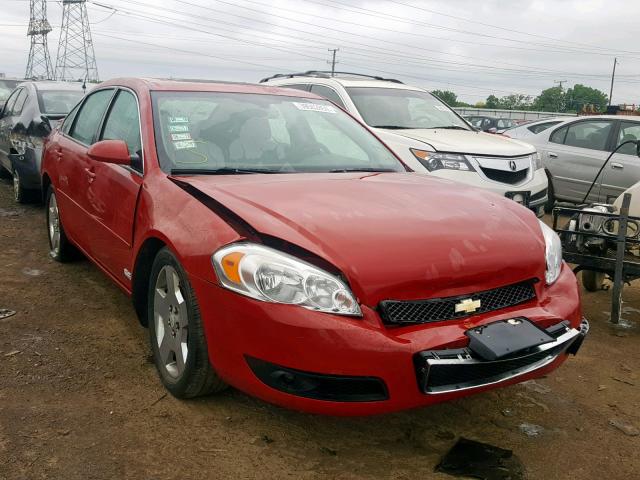 2G1WD58C689148710 - 2008 CHEVROLET IMPALA SUP Қызыл фото 1