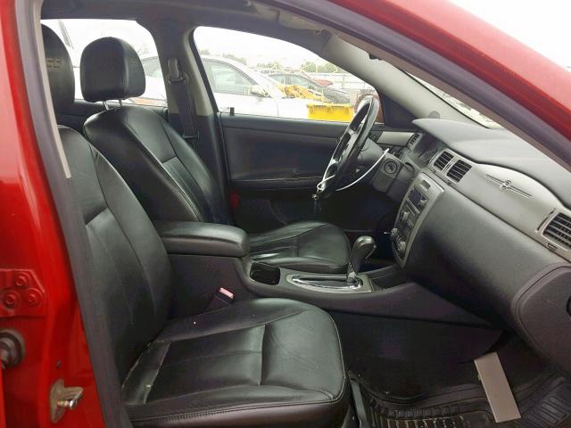 2G1WD58C689148710 - 2008 CHEVROLET IMPALA SUP Қызыл фото 5