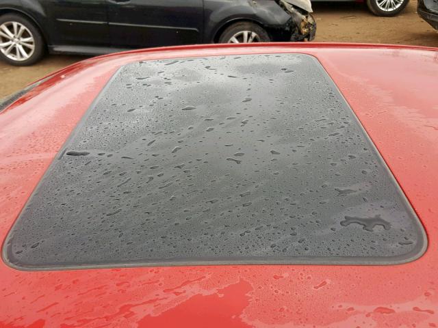 2G1WD58C689148710 - 2008 CHEVROLET IMPALA SUP Қызыл фото 9