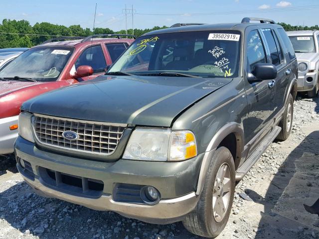 1FMZU64K93UA54805 - 2003 FORD EXPLORER E GREEN photo 2