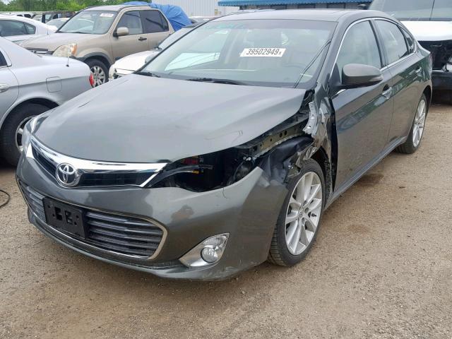 4T1BK1EB1DU041931 - 2013 TOYOTA AVALON BAS GREEN photo 2