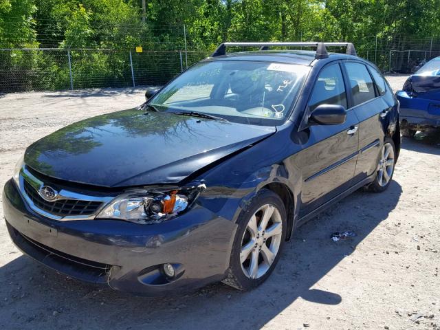 JF1GH63619H803124 - 2009 SUBARU IMPREZA OU BLACK photo 2