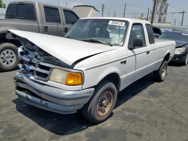 1FTCR14X5RPB68589 - 1994 FORD RANGER SUP WHITE photo 2