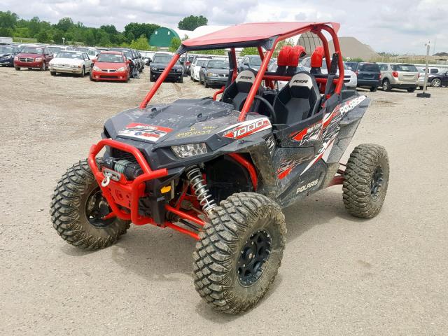 3NSVDM99XGF465172 - 2016 POLARIS RZR XP 100 GRAY photo 2