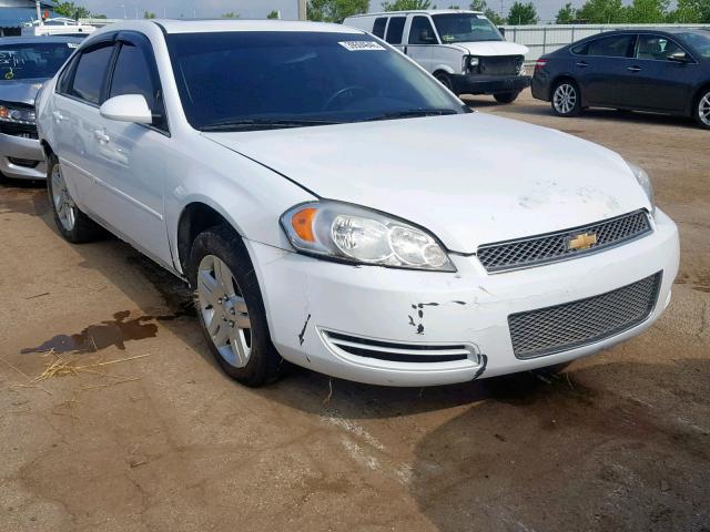 2G1WB5E32E1137045 - 2014 CHEVROLET IMPALA LIM WHITE photo 1