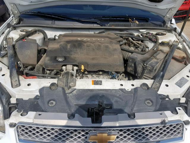 2G1WB5E32E1137045 - 2014 CHEVROLET IMPALA LIM WHITE photo 7