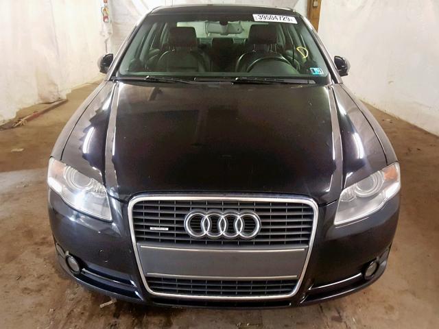 WAUDH98E86A254022 - 2006 AUDI A4 3.2 QUA BLACK photo 9