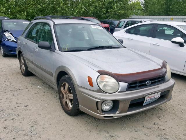 JF1GG68502H815709 - 2002 SUBARU IMPREZA OU SILVER photo 1