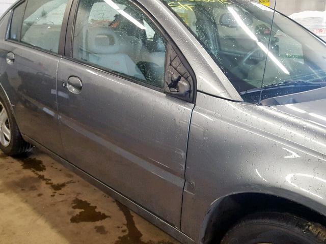 1G8AJ55F86Z123538 - 2006 SATURN ION LEVEL GRAY photo 9
