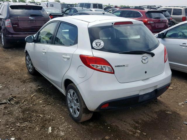 JM1DE1KY4E0184068 - 2014 MAZDA MAZDA2 SPO WHITE photo 3