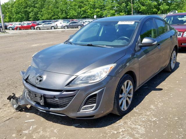 JM1BL1S67A1219119 - 2010 MAZDA 3 S GRAY photo 2