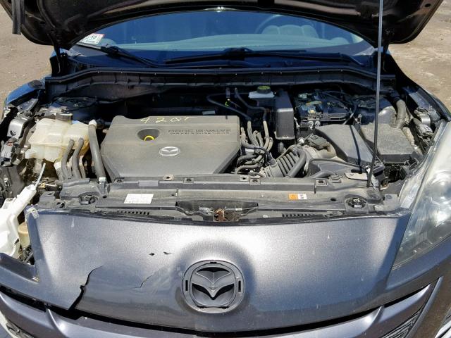 JM1BL1S67A1219119 - 2010 MAZDA 3 S GRAY photo 7