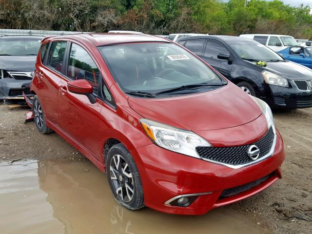 3N1CE2CP3FL370778 - 2015 NISSAN VERSA NOTE RED photo 1