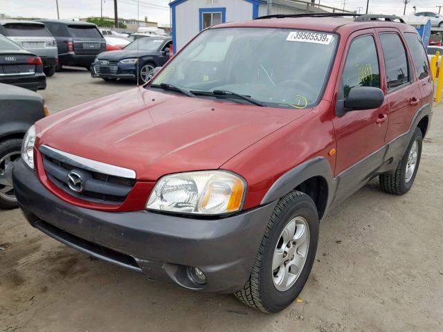 4F2CZ06164KM30189 - 2004 MAZDA TRIBUTE ES 红色 照片 2