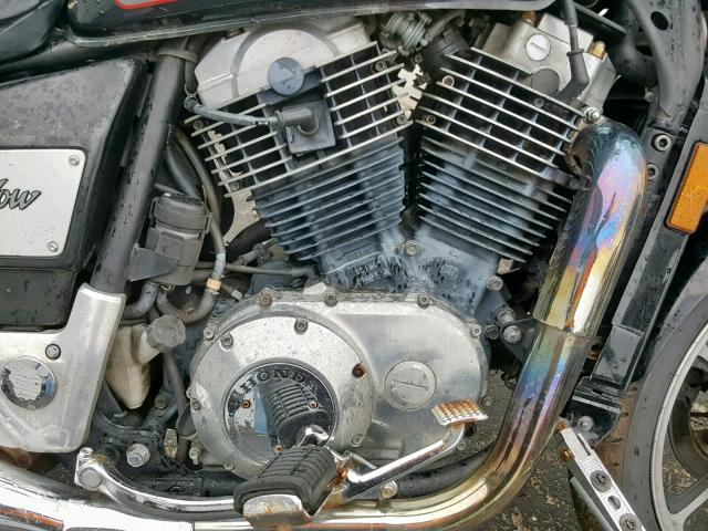 1HFSC1802GA108236 - 1986 HONDA VT1100 C BLACK photo 7