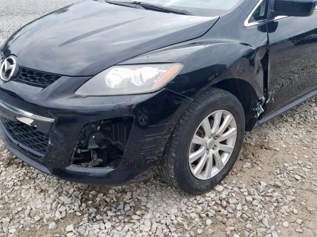 JM3ER2W5XA0319215 - 2010 MAZDA CX-7 BLACK photo 9