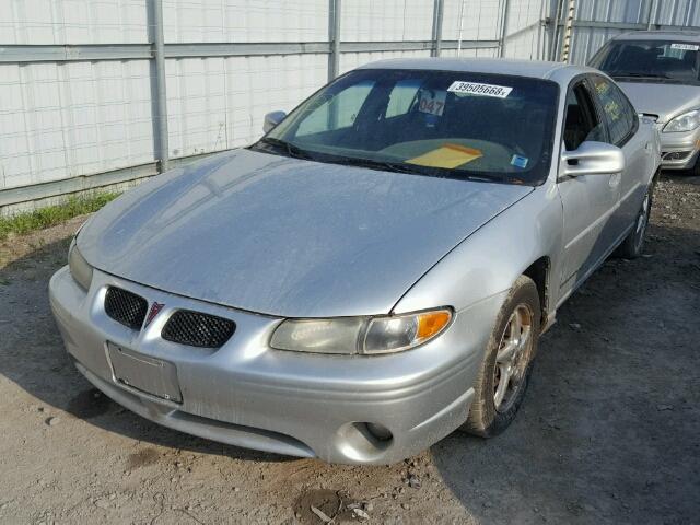 1G2WK52J72F197888 - 2002 PONTIAC GRAND PRIX SILVER photo 2
