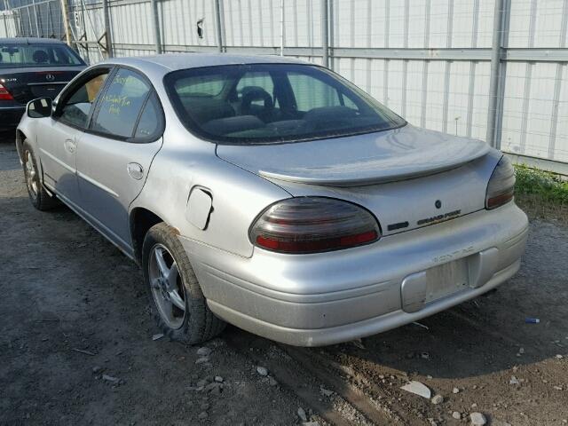 1G2WK52J72F197888 - 2002 PONTIAC GRAND PRIX SILVER photo 3