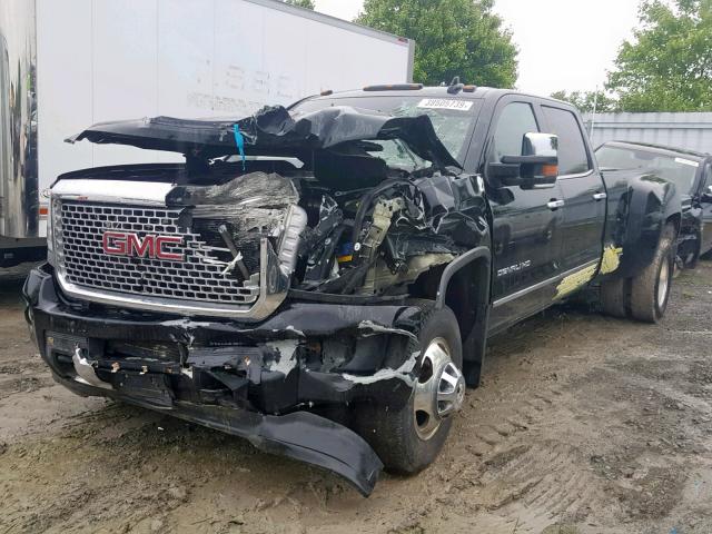 1GT42YEY8HF167725 - 2017 GMC SIERRA K35 BLACK photo 2