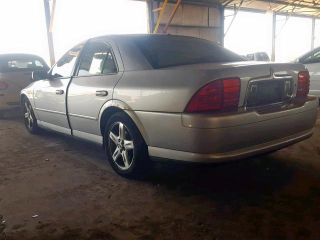 1LNHM87AXYY846889 - 2000 LINCOLN LS SILVER photo 3