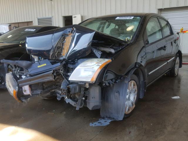 3N1AB6AP5BL660119 - 2011 NISSAN SENTRA 2.0 BLACK photo 2