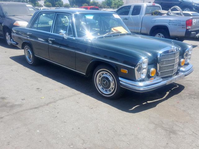 280SEL041577 - 1970 MERCEDES-BENZ 280 GREEN photo 1