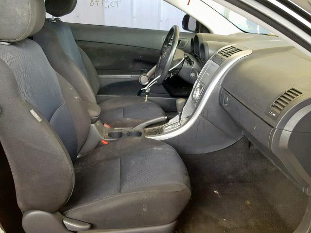 JTKDE167490294764 - 2009 TOYOTA SCION TC შავი ფოტო 5