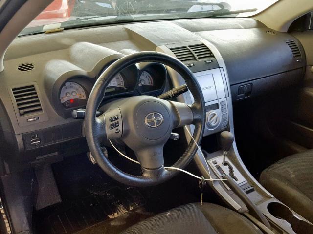 JTKDE167490294764 - 2009 TOYOTA SCION TC შავი ფოტო 9