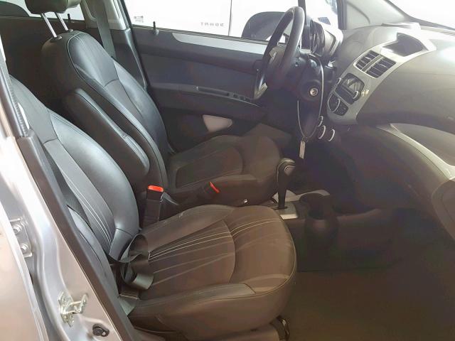 KL8CB6S92EC472818 - 2014 CHEVROLET SPARK LS SILVER photo 5