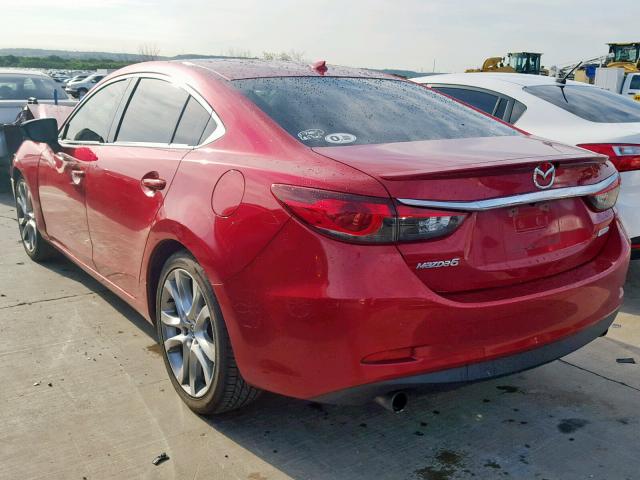 JM1GJ1W66E1134185 - 2014 MAZDA 6 GRAND TO RED photo 3