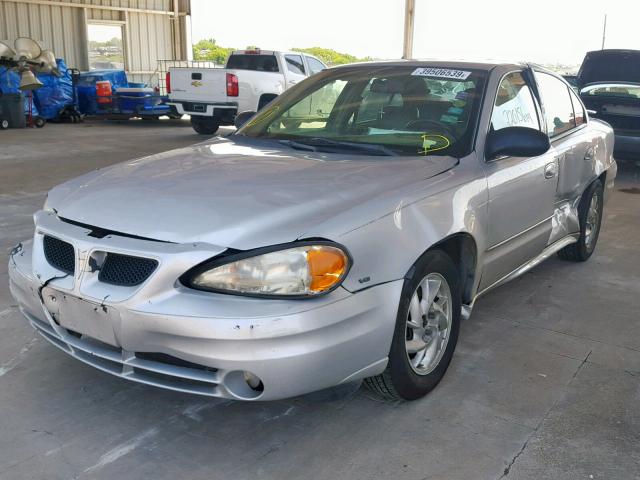 1G2NF52E74C253948 - 2004 PONTIAC GRAND AM S SILVER photo 2