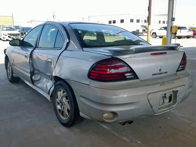 1G2NF52E74C253948 - 2004 PONTIAC GRAND AM S SILVER photo 3