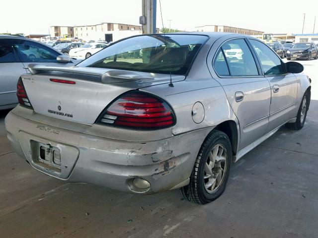1G2NF52E74C253948 - 2004 PONTIAC GRAND AM S SILVER photo 4