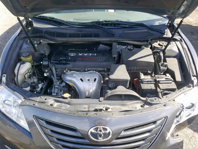 4T1BE46K87U585418 - 2007 TOYOTA CAMRY NEW CHARCOAL photo 7