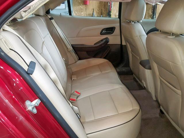 1G11H5SLXEF256533 - 2014 CHEVROLET MALIBU LTZ წითელი ფოტო 6