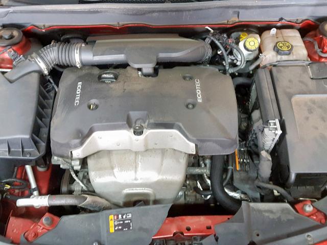 1G11H5SLXEF256533 - 2014 CHEVROLET MALIBU LTZ წითელი ფოტო 7
